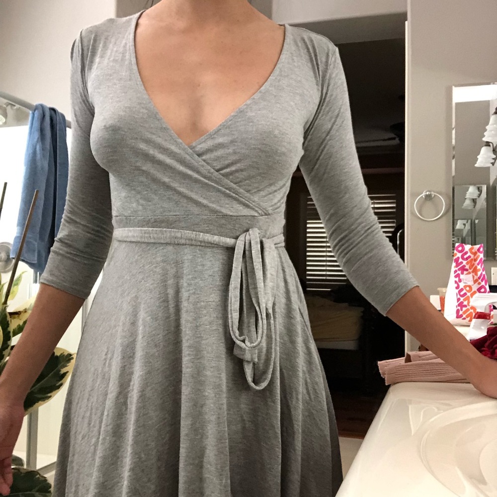 GRAY DRESS